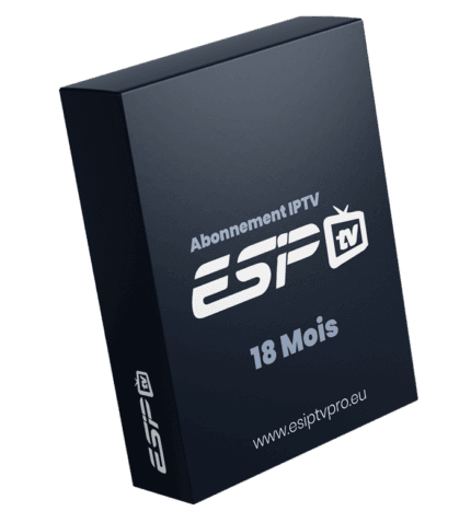 Pack abonnement ESIPTV Pro 18 mois - IPTV stable et VOD illimitée