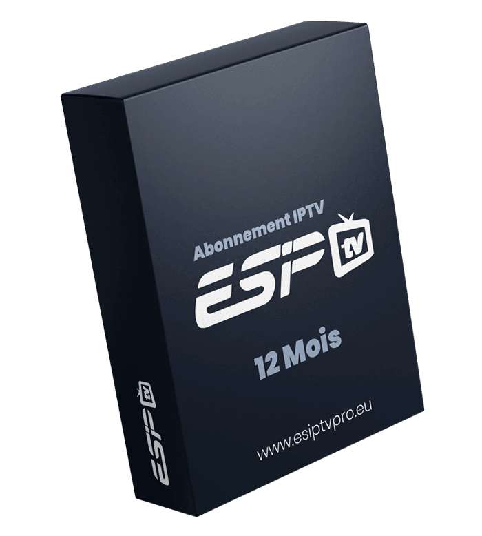 abonnement ESIPTV Pro 12 mois - Streaming Full HD et 4K